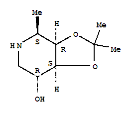 (3aR,4S,7R,7aS)-2,2,4-三甲基六氢[1,3]二氧杂环戊并[4,5-c]吡啶-7-醇