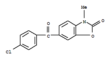 6-[(4-氯苯基)羰基]-3-甲基-1,3-苯并噁唑-2(3H)-酮