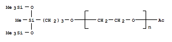 2-[乙酰氧基(聚氧乙烯)丙基]七甲基三硅氧烷