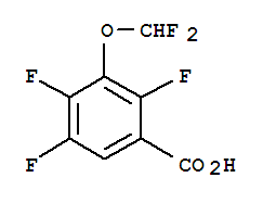 3-二氟甲氧基-2,4,5-三氟苯甲酸 