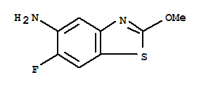 6-氟-2-甲氧基-1,3-苯并噻唑-5-胺