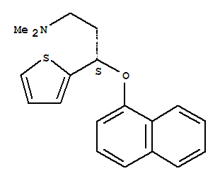 S-(+)-N,N-二甲基-3-(1-萘氧基)-3-(2-噻吩)-丙胺