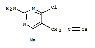 2-氨基-4-氯-6-甲基-5-炔丙基嘧啶