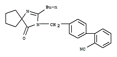 4'-[(2-丁基-4-氧-1,3-二氮杂螺环[4.4]壬-1-烯-3-基)甲基]联苯-2-甲腈