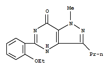 5-(2-乙氧苯基)-1-甲基-3-丙基-1,6-二氢-7H-吡唑并[4,3-d]嘧啶-7-酮