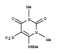 1,3-二甲基-6-(甲基氨基)-5-硝基尿嘧啶