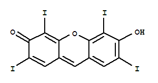 2,4,5,7-四碘-6-羟基-3-荧光酮