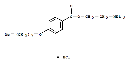 氯化N,N-二乙基-2-{[4-(辛氧基)苯甲酰]氧代}乙铵