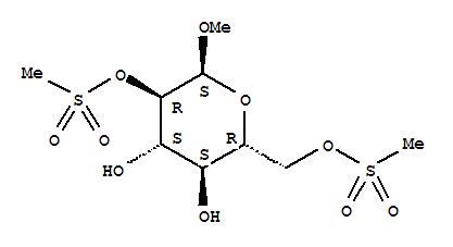 甲基 2,6-二-O-(甲磺酰)六吡喃糖苷