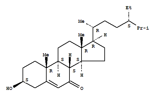 3beta-Hydroxyporiferast-5-en-7-one对照品(标准品) | 145163-97-9