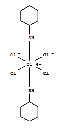 四氯双(环己基巯基)钛(IV)