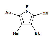 1-(4-乙基-3,5-二甲基-1H-吡咯-2-基)-乙酮