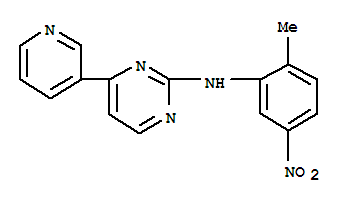 N-(2-甲基-5-硝基苯基)-4-(3-吡啶基)-2-嘧啶胺