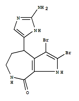 4-(2-氨基-1H-咪唑-4-基)-2,3-二溴-4,5,6,7-四氢吡咯并[2,3-c]氮杂卓-8(1H)-酮