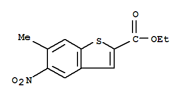 6-甲基-5-硝基苯并噻吩-2-甲酸乙酯