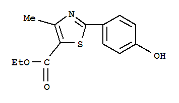 2-(4-羟基苯基)-4-甲基噻唑-5-甲酸乙酯