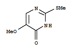 5-甲氧基-2-(甲硫基)嘧啶-4-醇 135576