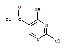 5-嘧啶羰基氯化,2-氯-4-甲基-(9CI)