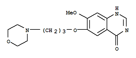 7-甲氧基-6-(3-吗啉-4-基丙氧基)喹唑啉-4(3H)-酮