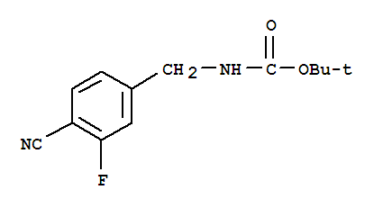 4-氰基-3-氟苄基氨基甲酸叔丁酯