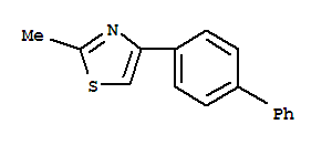 4-(4-联苯基)-2-甲基噻唑