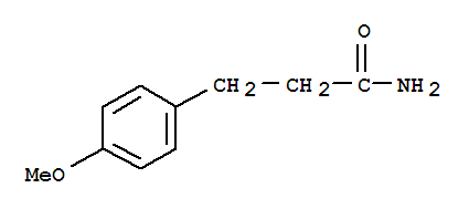 3-(4-甲氧基苯基)-丙酰胺