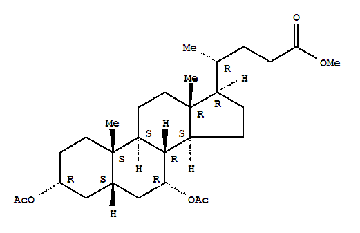 3Alpha,7Alpha-二乙酰氧基-5β-胆烷-24-酸甲基酯