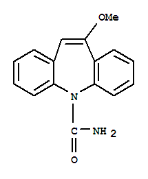 10-甲氧卡马西平; 10-甲氧基-5H-二苯并(b,f)氮杂卓-5-甲酰胺