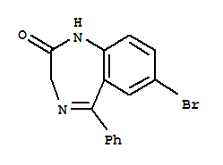7-溴-5-苯基-1,2-二氢-2H-1,4-苯并二氮杂卓-2-酮