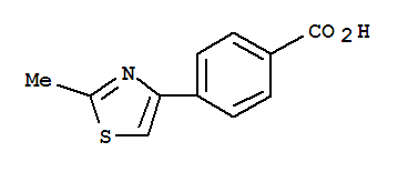 4-(2-甲基-1,3-噻唑-4-基)苯甲酸