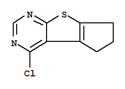 4-氯-{环戊烷[4.5]并噻吩}[2.3]并嘧啶