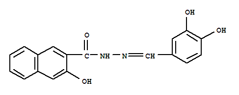 N'-(3,4-二羟基亚苄基)-3-羟基-2-萘甲酰肼
