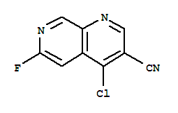 4-氯-6-氟-1,7-萘啶-3-甲腈