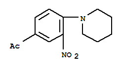 1-(3-硝基-4-哌啶苯基)-1-乙酮