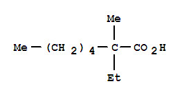 2-乙基-2-甲基庚酸