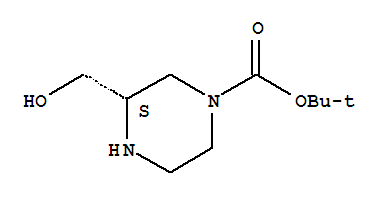 (S)-1-Boc-3-羟甲基哌嗪; (S)-3-羟甲基哌嗪-1-甲酸叔丁酯