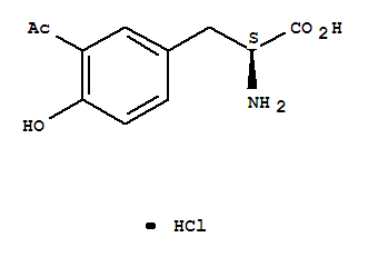 2-氨基-3-(3-乙酰基-4-羟基苯基)丙酸