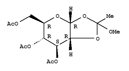 3,4,6-三-O-乙酰基-alpha-D-吡喃葡萄糖-1,2-(甲基原乙酸酯)