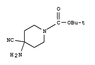 叔丁基 4-氨基-4-氰基四氢-1(2H)-吡啶甲酸酯