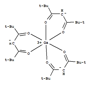 三(2,2,6,6-四甲基-3,5-庚二酮酸)镓(34228-15-4)