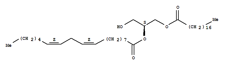[(2S)-1-羟基-3-十八碳酰基氧基丙-2-基](9Z,12Z)-十八碳-9,12-二烯酸酯