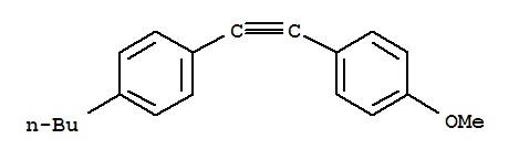 1-正丁基-4[(4-甲氧基苯基)乙炔基]苯