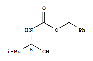 N-苄氧羰基-L-亮氨腈; N-[(1S)-1-氰基-3-甲基丁基]氨基甲酸苄酯