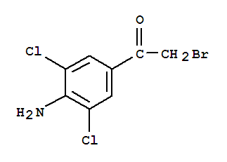 4-氨基-3,5-二氯-2ˊ-溴苯乙酮