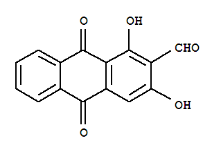 1,3-二羟基-9,10-二氧代蒽-2-甲醛