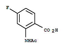 2-乙酰氨基-4-氟代苯甲酸