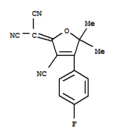 2-[3-氰基-4-(4-氟苯基)-5,5-二甲基-5H-呋喃-2-基]丙二腈