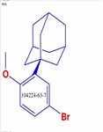 2-(1-金刚烷基)-4-溴苯甲醚cas104224-63-7