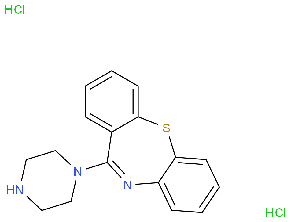 11-哌嗪-二苯并(b,f)(1,4)硫氮杂卓盐酸盐