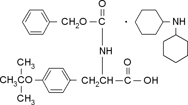 N-苄氧羰基-(叔丁基)L-酪氨酸 二环己基胺盐